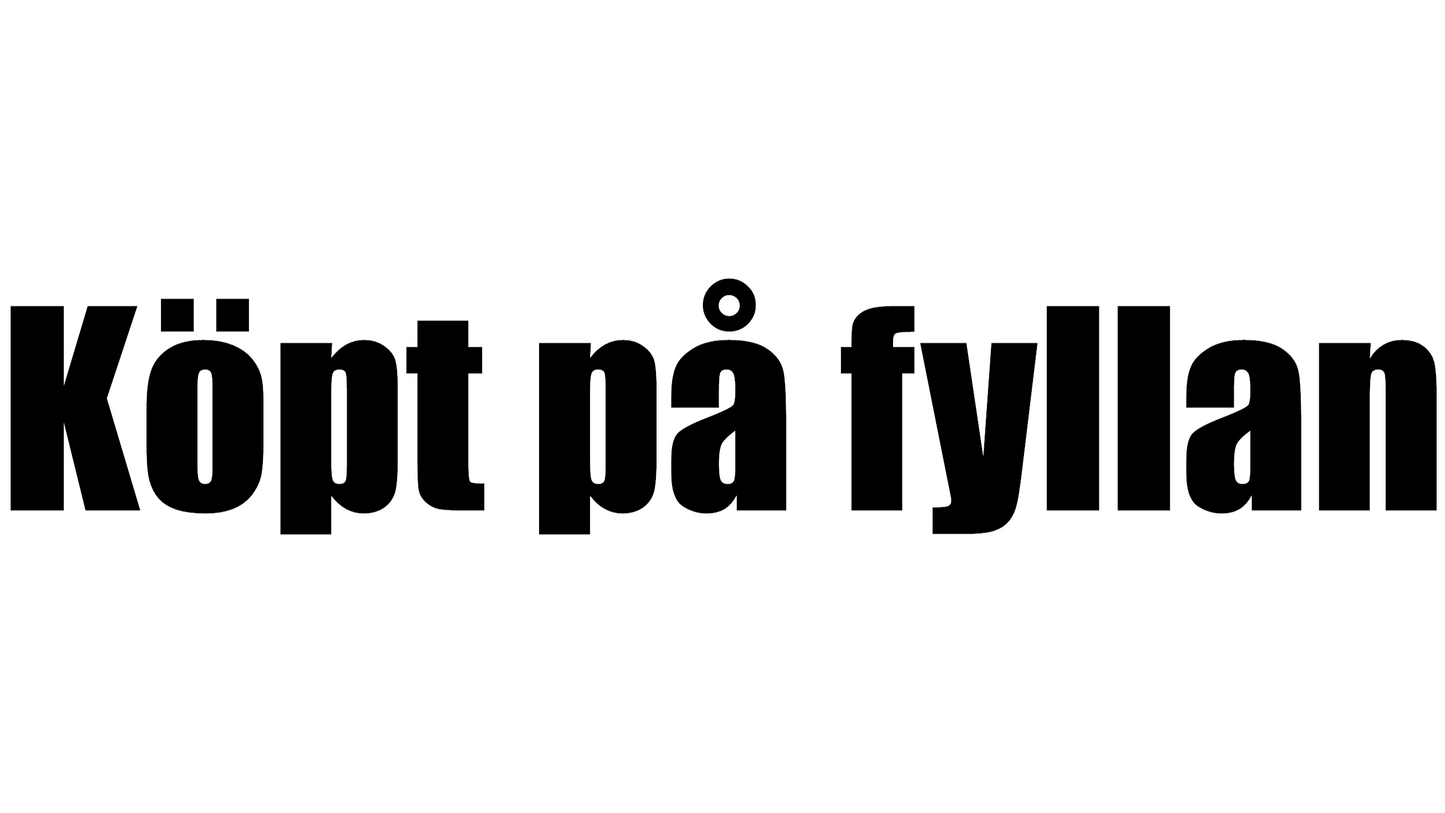 Köpt på fyllan