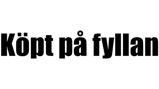 Köpt på fyllan